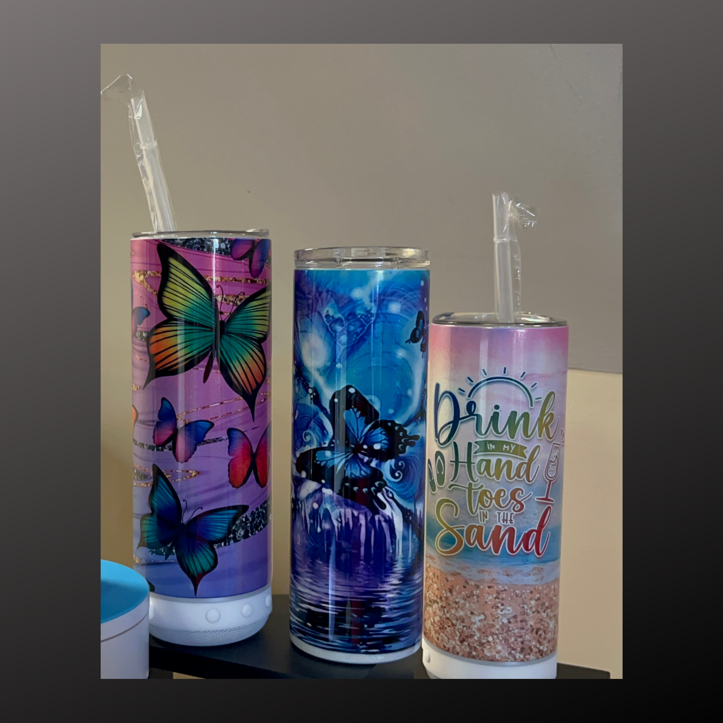 20oz Bluetooth Speaker Tumbler