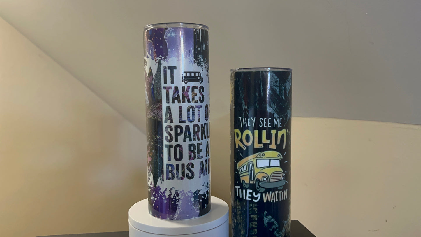 Bus Tumbler Options