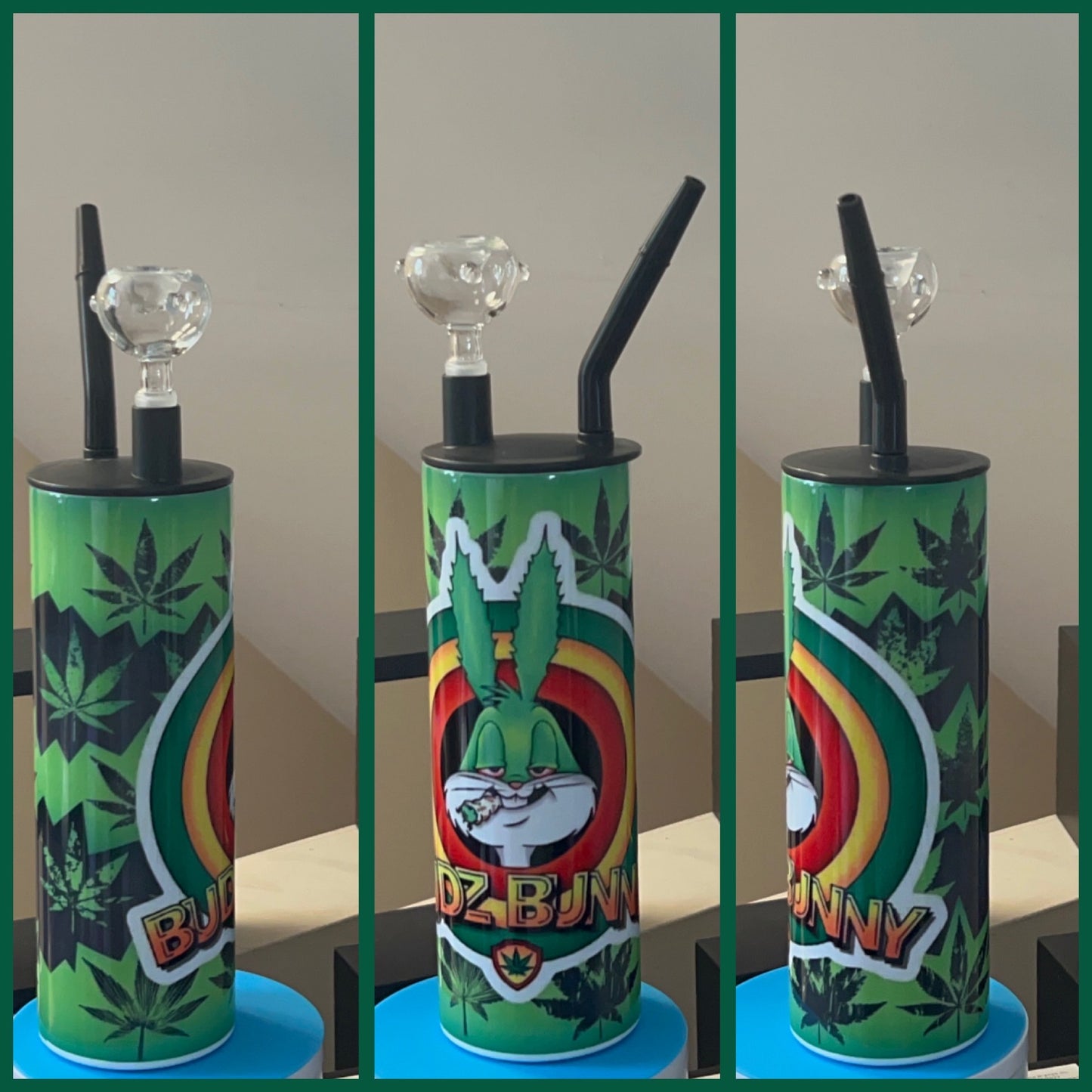Dopest Dad or Budz Bunny Tumbler Options available