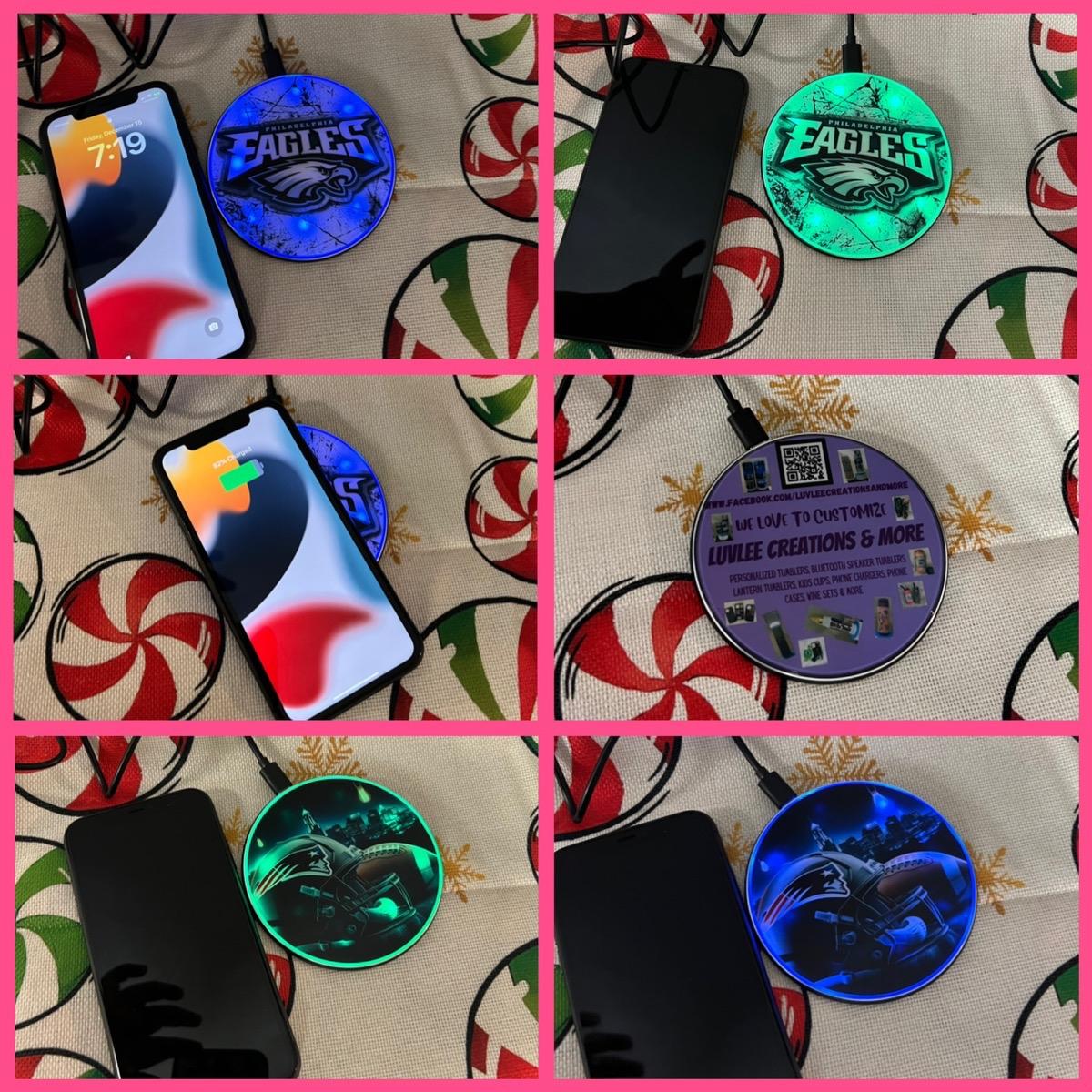Customized Wireless Charger - LED Pad – 10W Fast ChargePad
