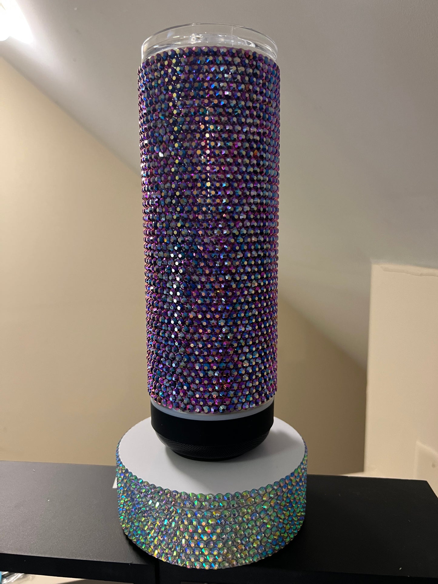 Rhinestone Bluetooth Speaker Tumbler